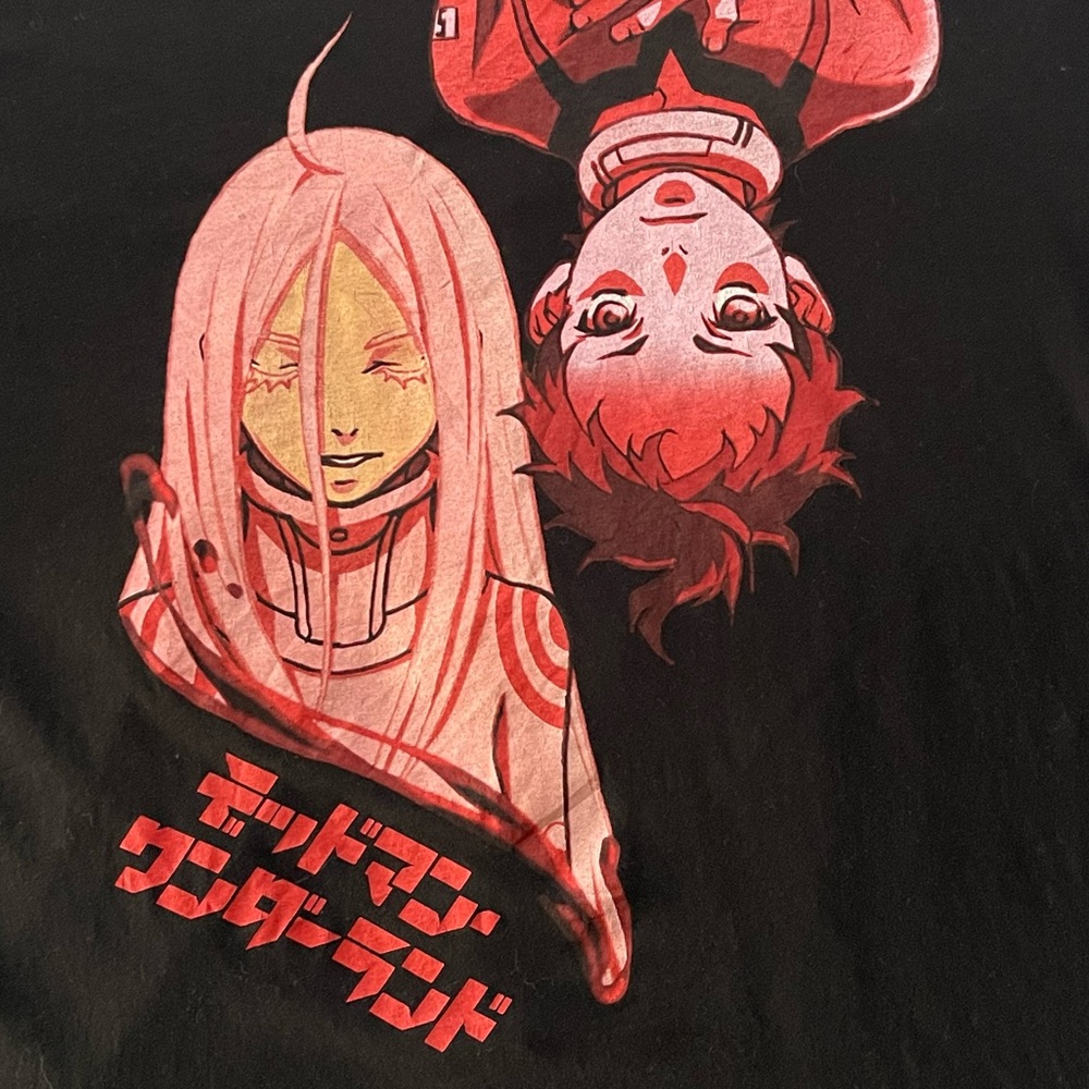 Deadman Wonderland Tee Size 3XL in Black